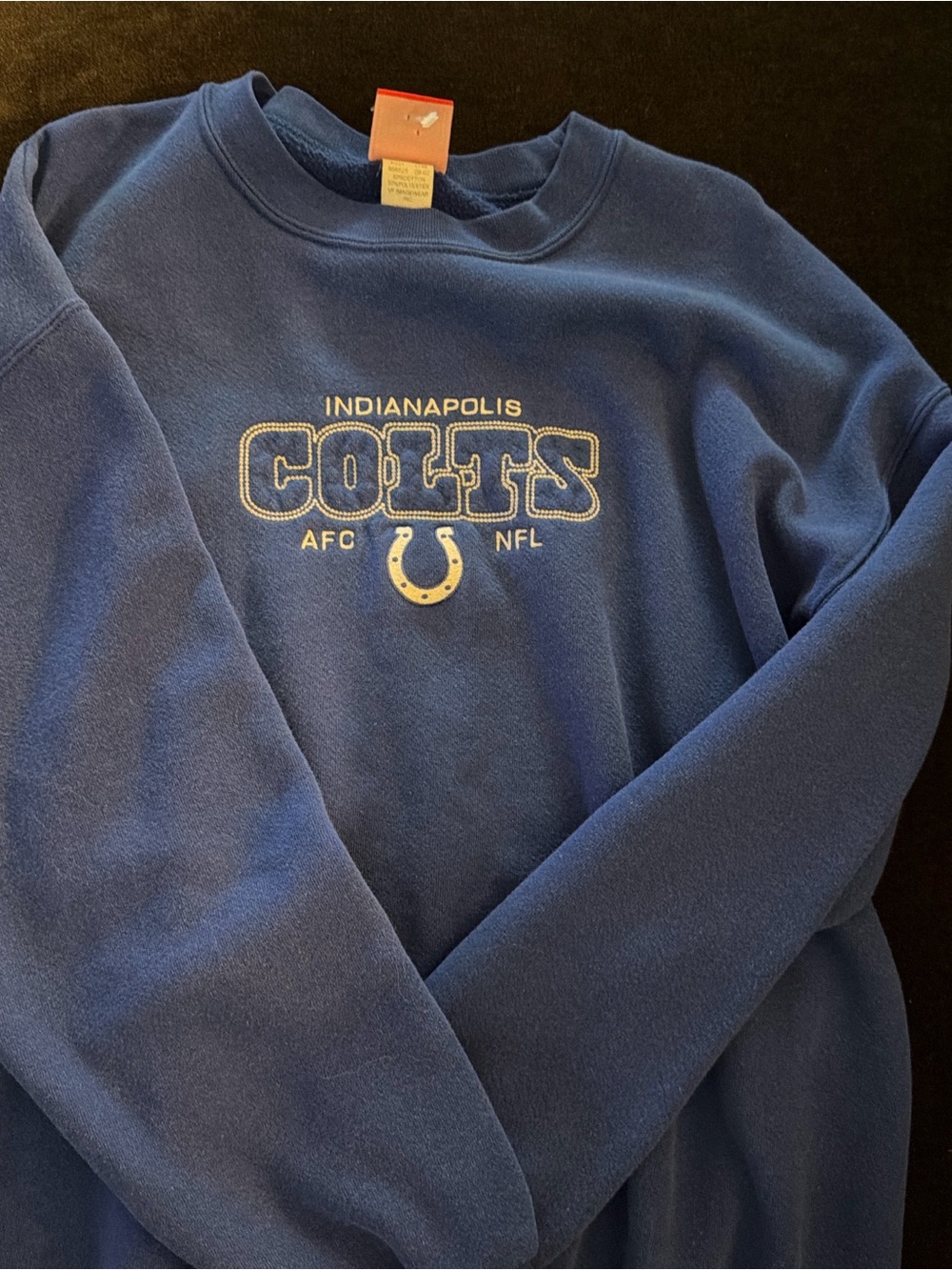 NFL Indianapolis Colts Royal Blue Crewneck Sweatshirt